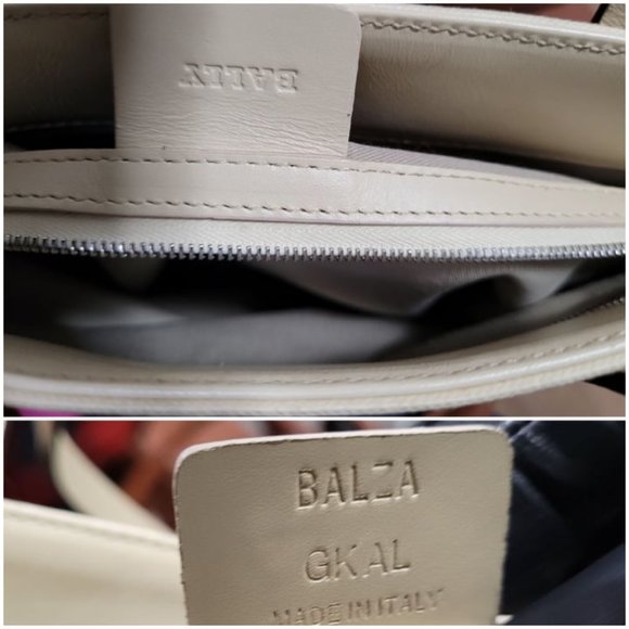 Bally double handle bag - Picture 3 of 5